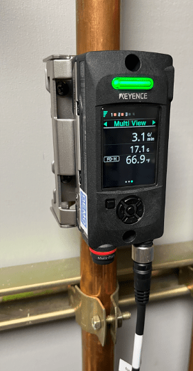 Image of ultrasonic flowmeter with improved accuracy