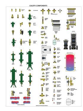 An image of all caleffi components